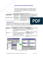 Excel Probability Function