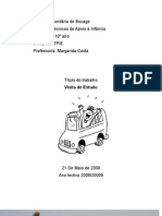 Ficha de Trabalho Visita de Estudo AI