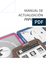 Manual Actualizacion Papyre 601 PDF