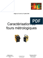 Caracterisation de Fours Metrologiques1