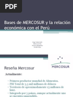 Presentación MERCOSUR