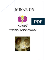 Renal Transplant Seminar