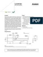 Data Sheet: HLMP-HD61, HLMP-HM61 and HLMP-HB61