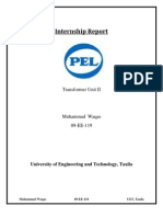 Internship Report of Pak Elektron Limited