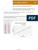 IPhO 2013 Experiment 1 Solution