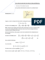 Lectures On Theoretical Mechanics - 7 (Rotating Coordinate System: Coriolis Force Etc.)