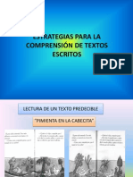 Estrategias para La Comprensión de Textos Escritos