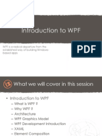 Introduction To WPF