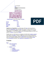 Hepatitis: Classification and External Resources