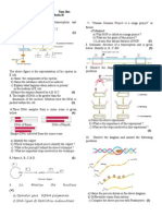 Molecular Basis of Inheritance Test Paper.