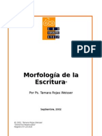 Morfologia de La Escritura