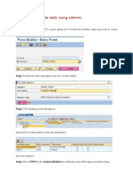 Adobe Forms - Create Table (Using Subform)