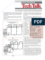 Fluid Handling: Identifying The TRUE Cost Savings of Variable Speed Pumping Systems