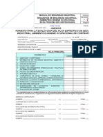 Evaluacion de Contratista PESHA Por PDVSA