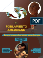 Teorias de Poblamiento Americano