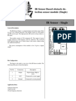 IR Sensor Based Obstacle De-Tection Sensor Module (Single)