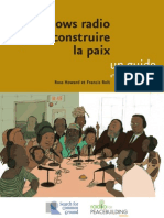 Talk-Shows Radio Pour Construire La Paix - Un Guide, 2ème Edition (Radio For Peacebuilding Africa, SFCG - 2006)