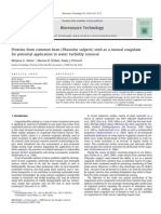 (Phaseolus Vulgaris) Seed As A Natural Coagulant PDF