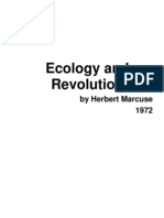 Marcuse, H. 1972 Ecology and Revolution