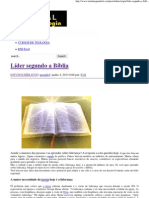 Líder Segundo A Bíblia - Portal Da Teologia PDF