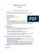 Simple Machines Unit Study Guide