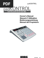 Korg Pad Kontrol Spanish