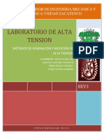 ALTA TENSION (Generacion y Medicion de La Alta Tension)