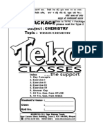 Thermo Chemistry Type 1