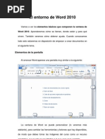 El Entorno de Word 2010