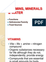 Nudietvitamins, Minerals & Water