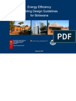 Energy Efficiency Building Design Guidelines For Botswana