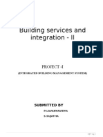 Building Services and Integration - II: Project - I