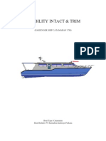 Stability Intact & Trim Cat 17m