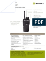 AMZ Motorola CP200 Radio Specifications