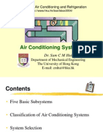 Air Conditioning and Refrigeration