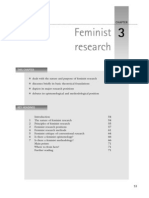 Feminist Research: This Chapter