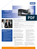 Fargo DTC4500 ID Card Printer