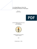 Low-Cost High-Efficiency Solar Cells With Wafer Bonding and Plasmonic Technologies