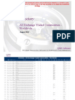 Directory - All ETC Exchange Traded Commodities - Worldwide PDF