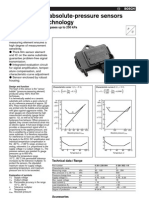 Map Sensor Technical Specification