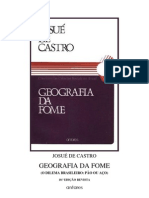 Josué de Castro - Geografia Da Fome