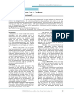 Bilateral Maxillary Dentigerous Cysts - A Case Report