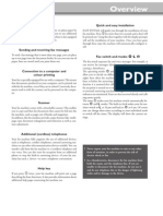 Dear Customer, Quick and Easy Installation: ! Never Expose Your Fax Machine To Rain or Any Other