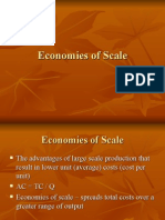 Economies of Scale