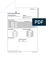 74AC02 - 74ACT02 Quad 2-Input NOR Gate: General Description Features