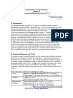 Supplementary Technical Material Programmable Logic Controllers (PLC'S)