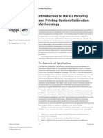 Introduction To The G7 Proofing and Printing System Calibration Methodology