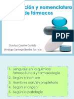 Clasificación y Nomenclatura