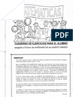 Cuaderno de Ejercicios para El Alumno