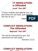 Conflict Resolution